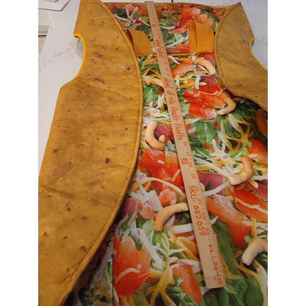 Adult Taco Halloween Costume One Size -Fits Most Hyde & EEK! Boutique Target EUC - Picture 10 of 11